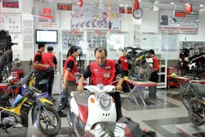 Xe tay ga không đề được 3