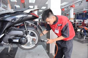 cách khắc phục xe tay ga bị hú