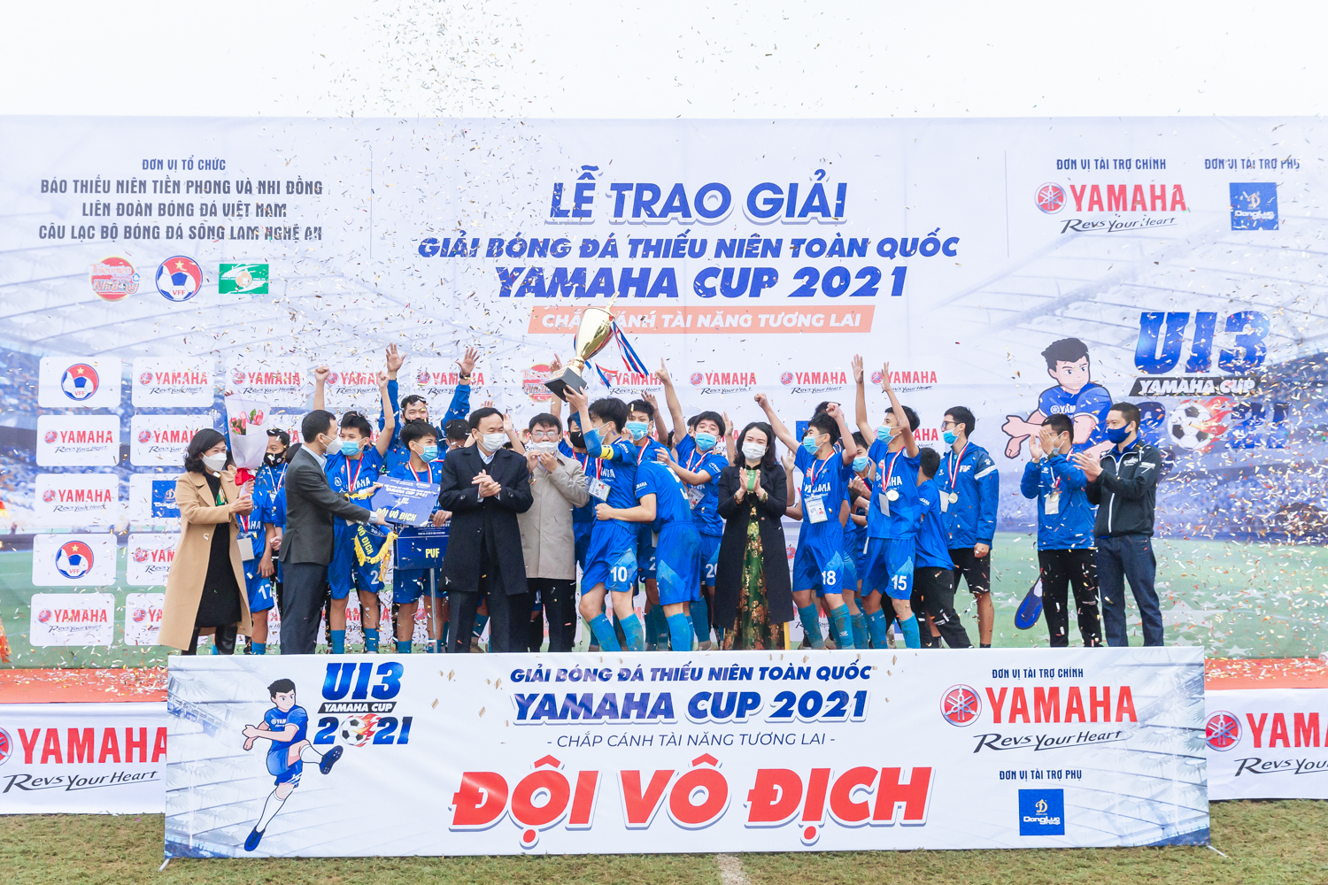 TRẬN CHUNG KẾT GIẢI BÓNG ĐÁ THIẾU NIÊN TOÀN QUỐC YAMAHA CUP 2021 1