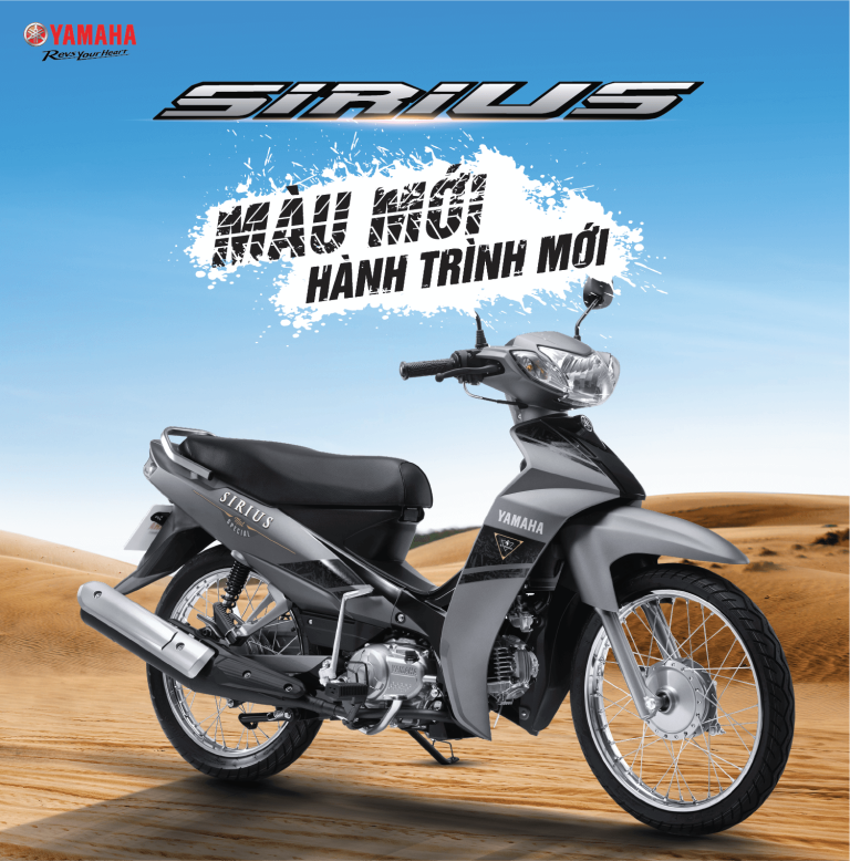 Sirius RC phiên bản vành đúc màu mới