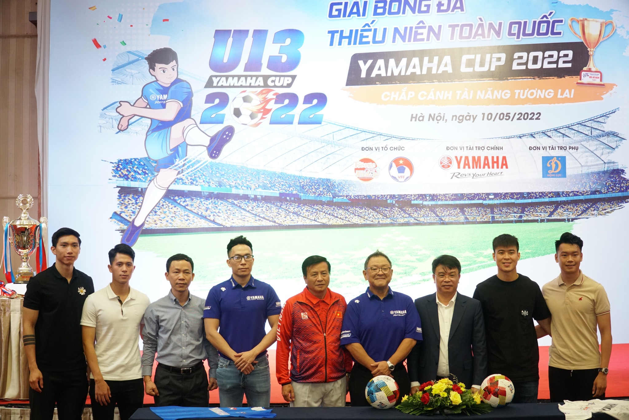 họp báo công bố Giải bóng đá thiếu niên toàn quốc Yamaha Cup 2022 7