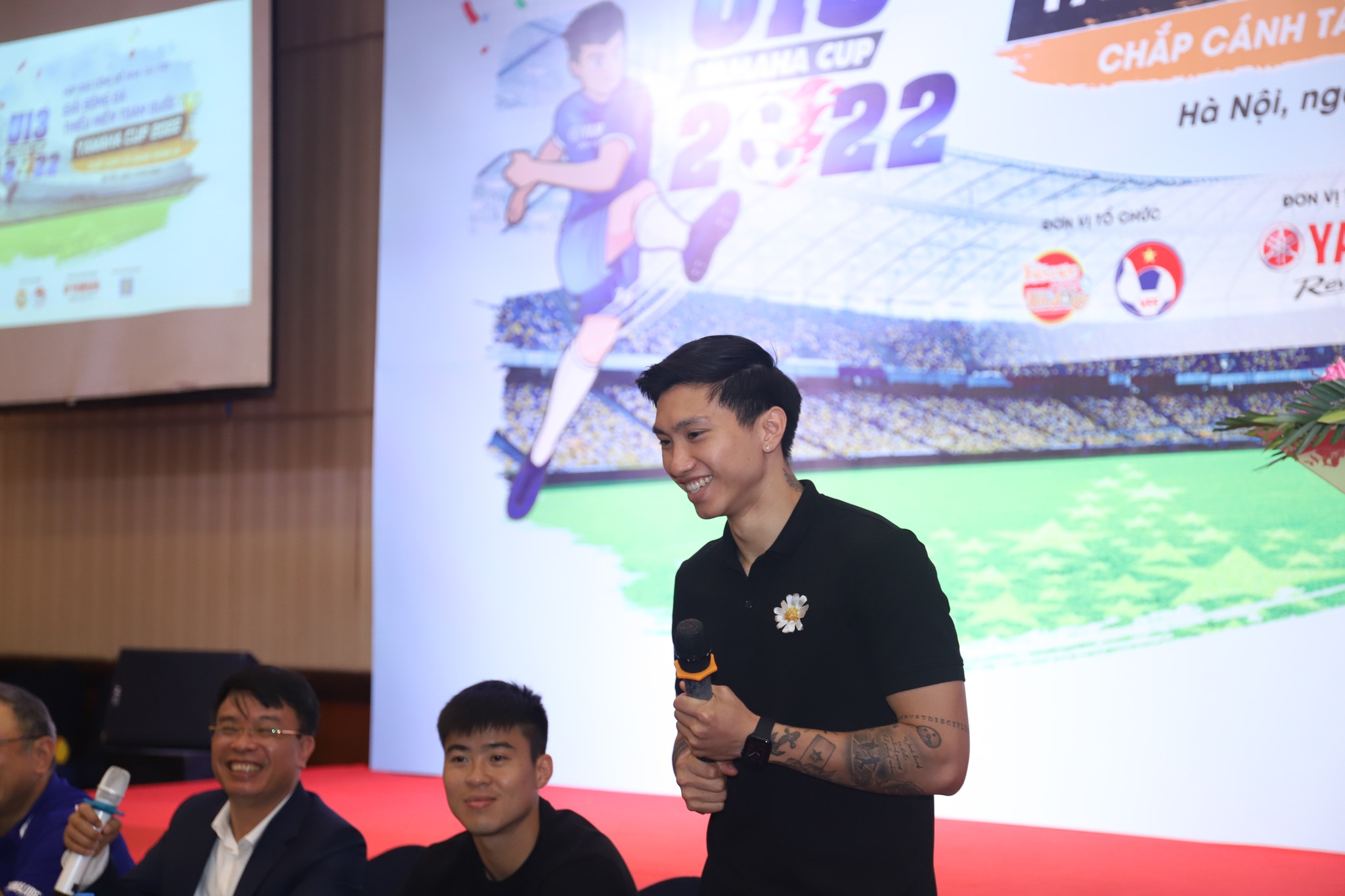 họp báo công bố Giải bóng đá thiếu niên toàn quốc Yamaha Cup 2022 12