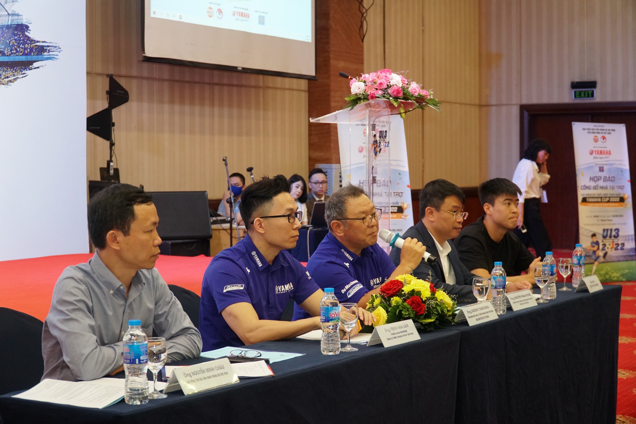 họp báo công bố Giải bóng đá thiếu niên toàn quốc Yamaha Cup 2022 3