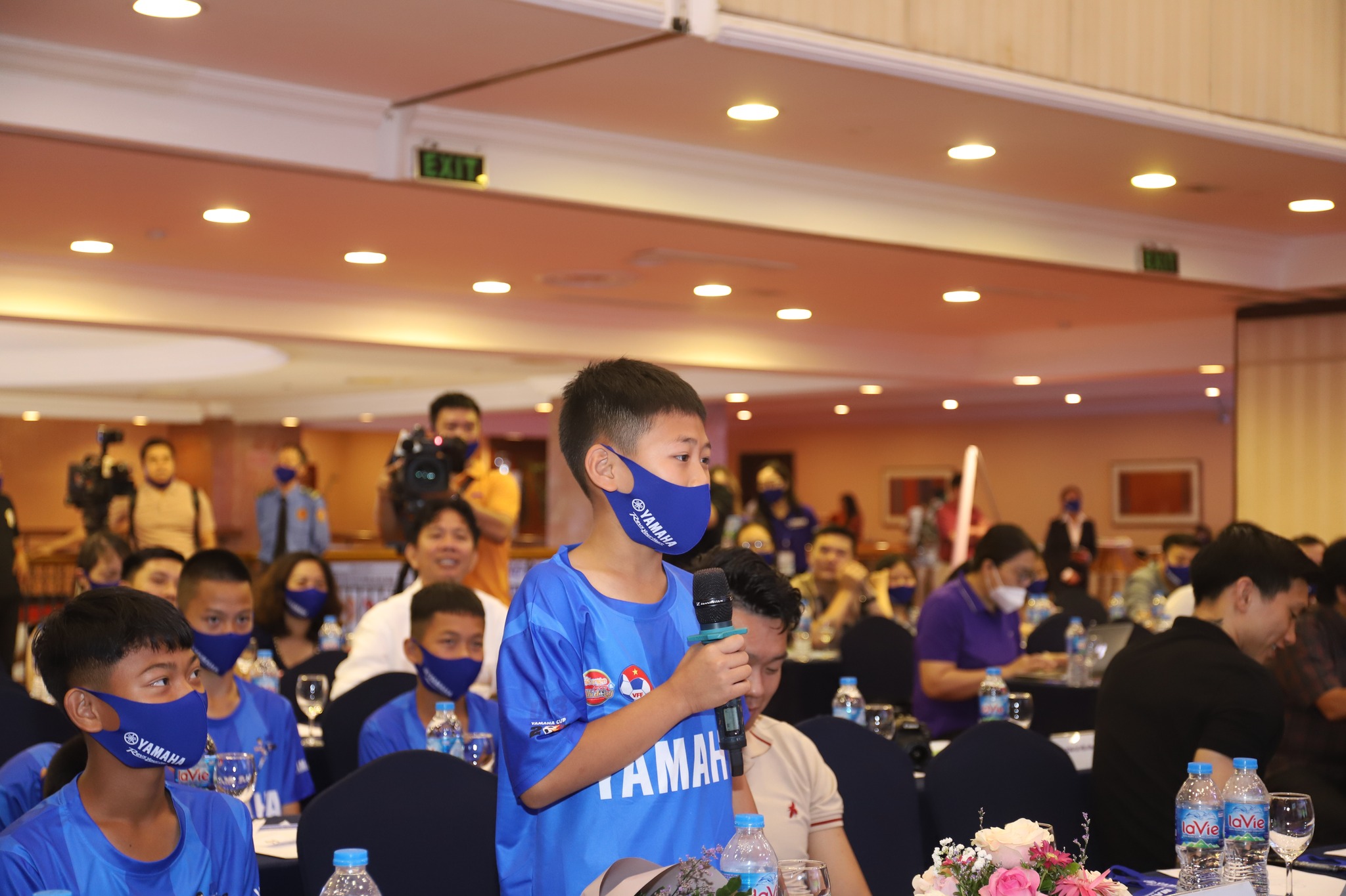 họp báo công bố Giải bóng đá thiếu niên toàn quốc Yamaha Cup 2022 11