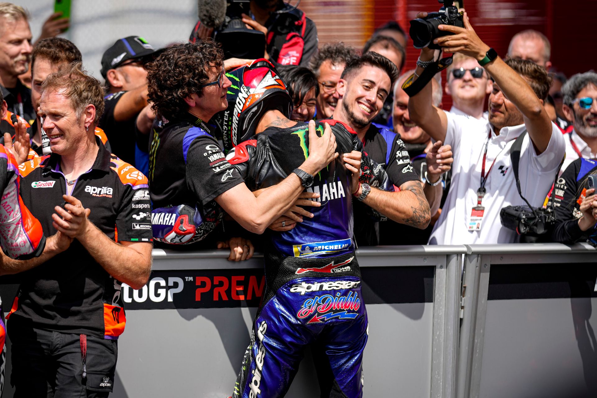 QUARTARARO GIỮ VỊ TRÍ THỨ 2 TRÊN BỤC PODIUM TẠI MUGELLO 7