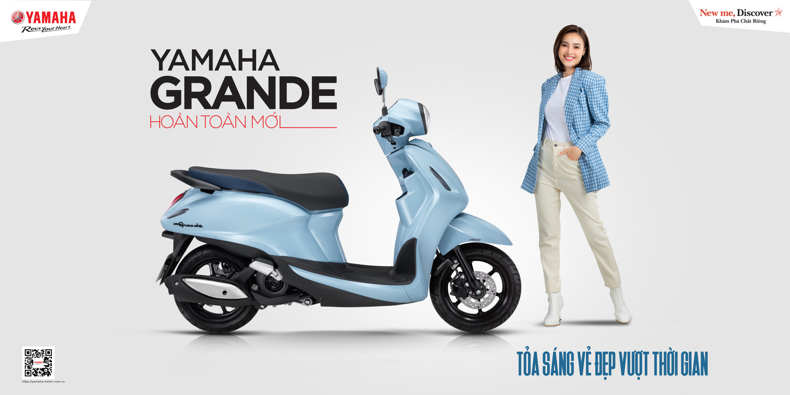 Yamaha ra mắt mẫu xe Grande hoàn toàn mới