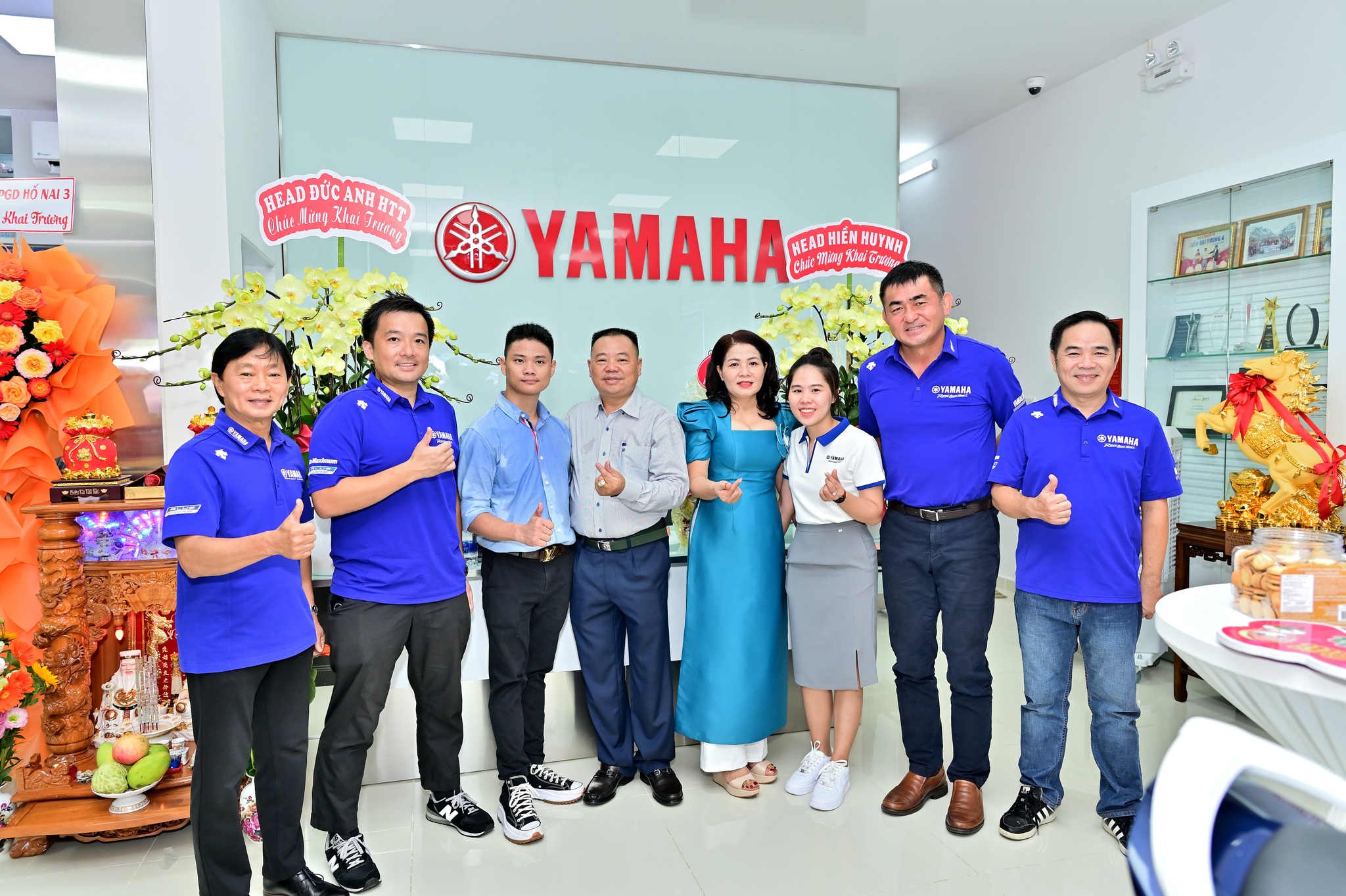 KHAI TRƯƠNG ĐẠI LÝ YAMAHA TOWN TUẤN ĐẠI DƯƠNG 8 2