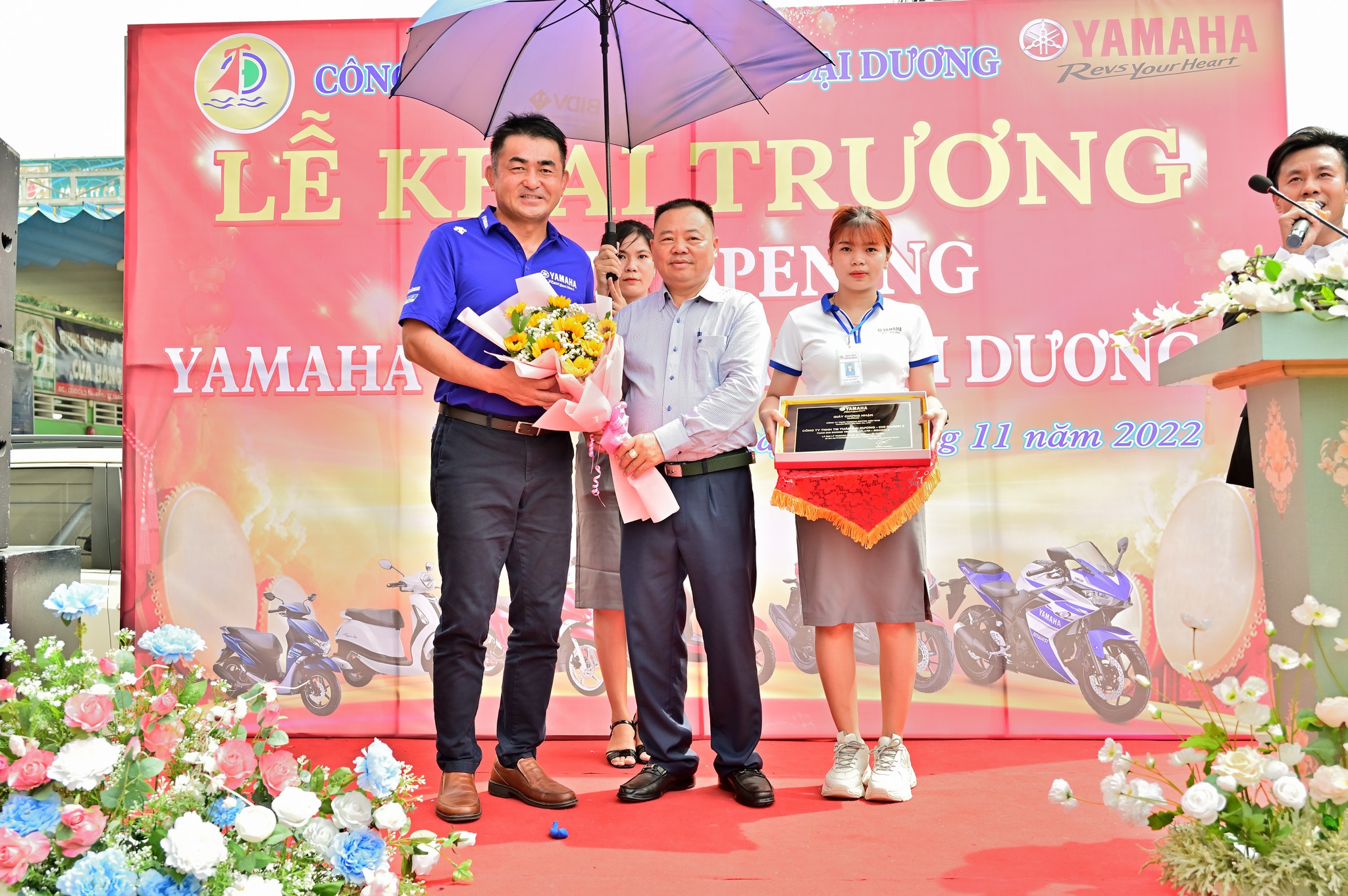 KHAI TRƯƠNG ĐẠI LÝ YAMAHA TOWN TUẤN ĐẠI DƯƠNG 8 3