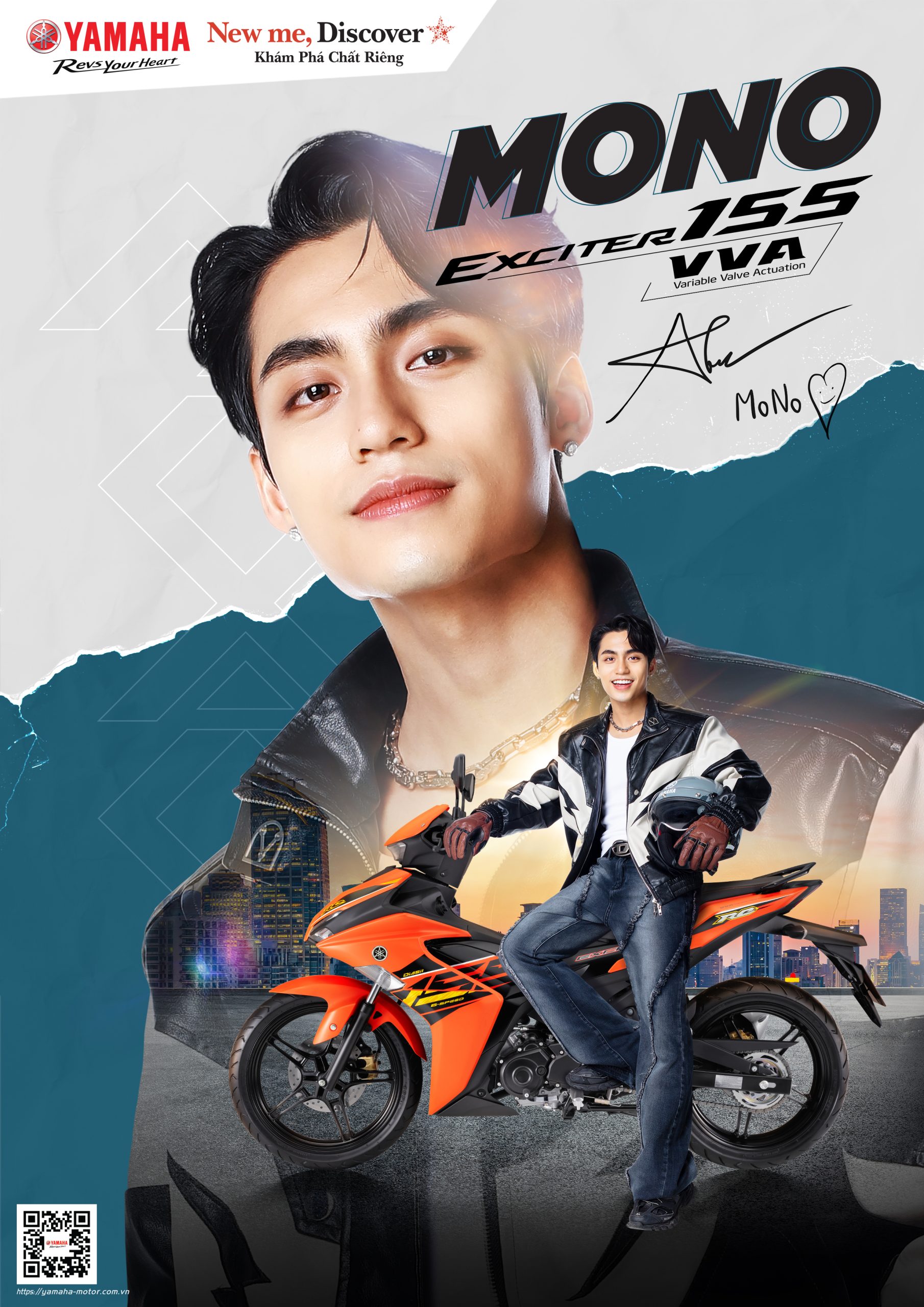 MONO TRỞ THÀNH ĐẠI SỨ THƯƠNG HIỆU CỦA YAMAHA MOTOR VIỆT NAM 1