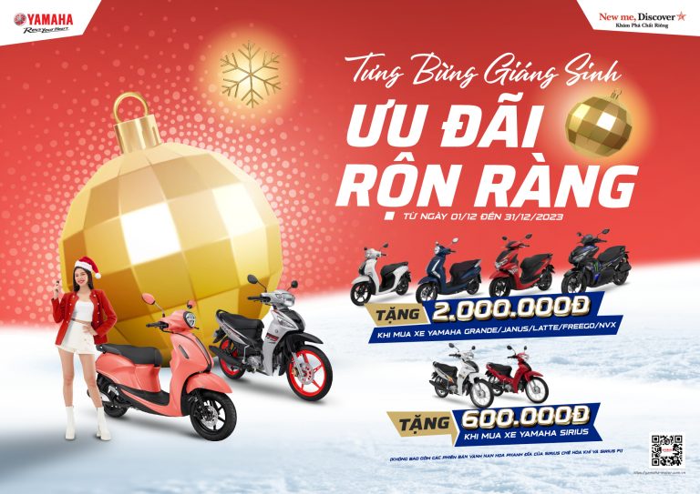 Chương trình khuyến mại "TƯNG BỪNG GIÁNG SINH, ƯU ĐÃI RỘN RÀNG"