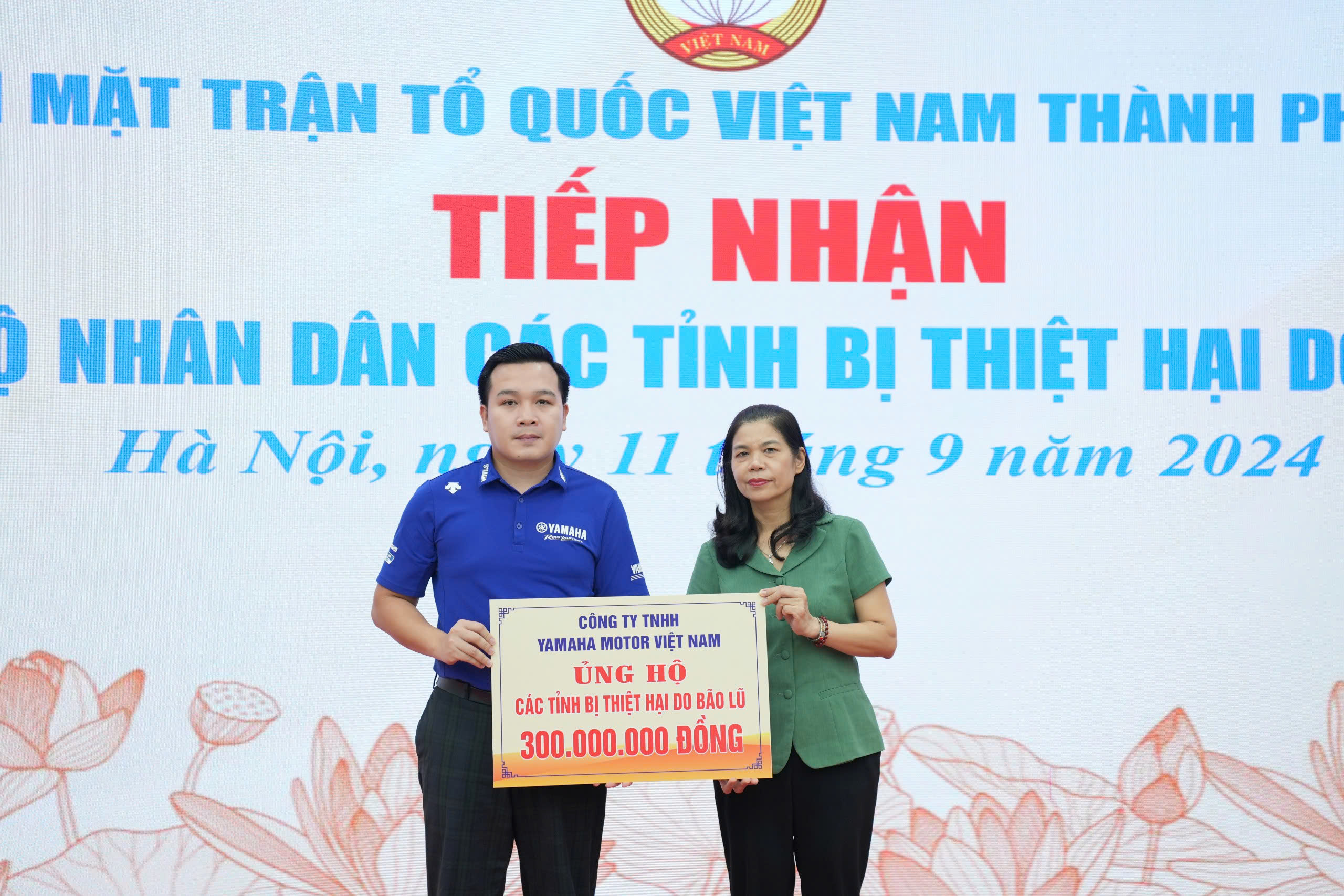 𝐘𝐀𝐌𝐀𝐇𝐀 𝐂𝐀𝐑𝐄+ YAMAHA ĐỒNG HÀNH CÙNG ĐỒNG BÀO VIỆT NAM KHẮC PHỤC THIỆT  HẠI CỦA BÃO YAGI VÀ LŨ QUÉT